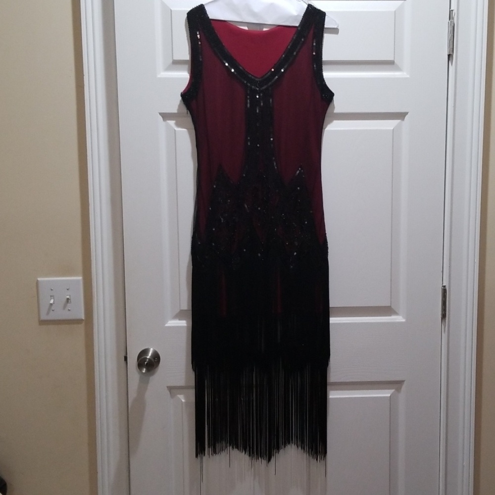 1920's Fringed Flapper Dress, worn 1 time